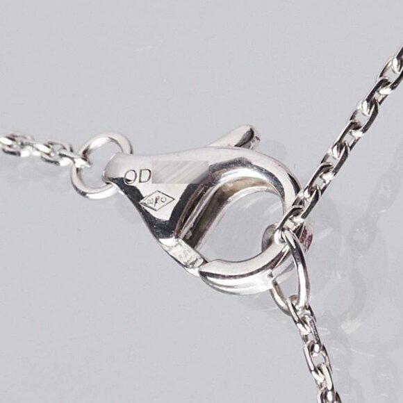 Cartier 18k White Gold and Diamond d'Amour Small Model Necklace - Picture 7 of 8